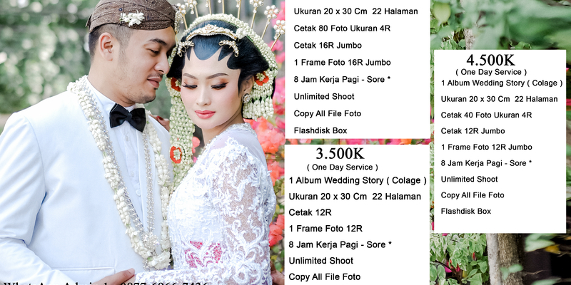 Paket Wedding album magazine